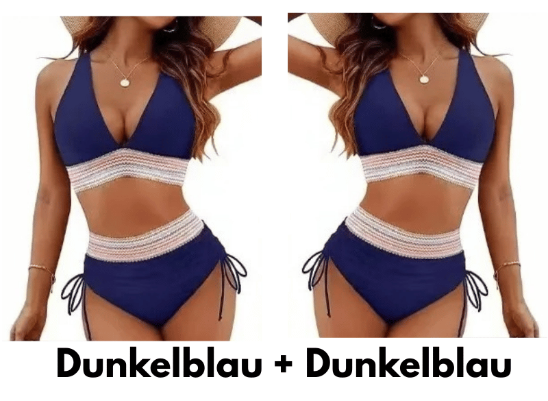 Bikini Hohe Kurve – Eleganz und Komfort | 1 gekauft = 2 erhalten