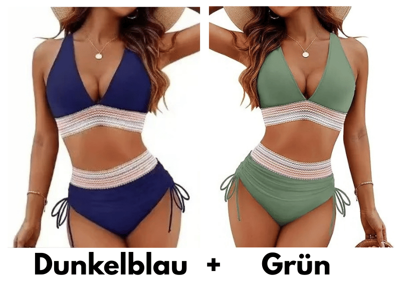 Bikini Hohe Kurve – Eleganz und Komfort | 1 gekauft = 2 erhalten