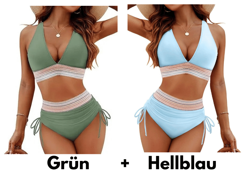 Bikini Hohe Kurve – Eleganz und Komfort | 1 gekauft = 2 erhalten