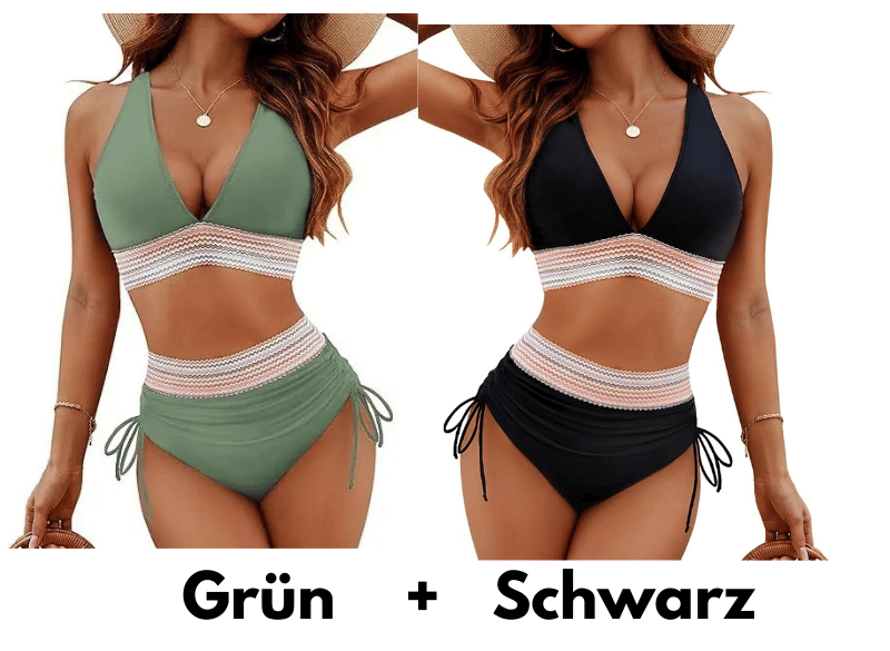 Bikini Hohe Kurve – Eleganz und Komfort | 1 gekauft = 2 erhalten