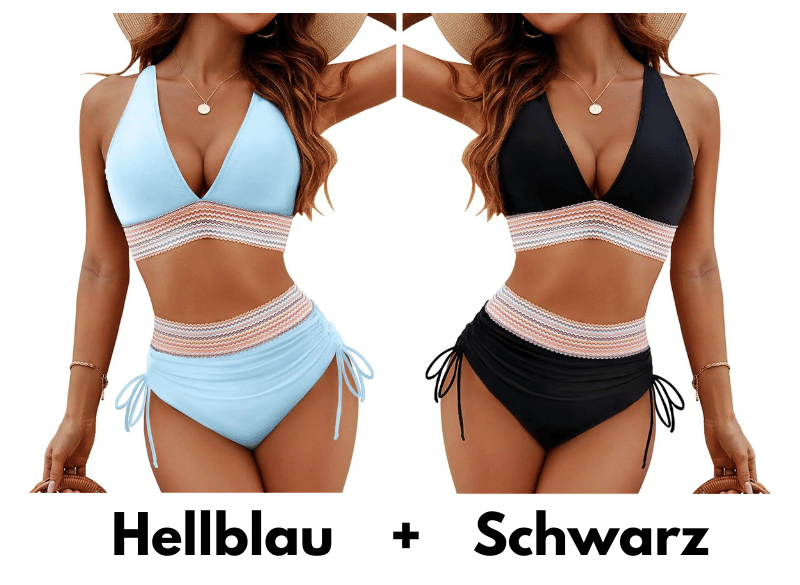 Bikini Hohe Kurve – Eleganz und Komfort | 1 gekauft = 2 erhalten