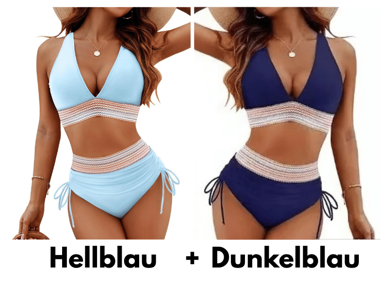 Bikini Hohe Kurve – Eleganz und Komfort | 1 gekauft = 2 erhalten