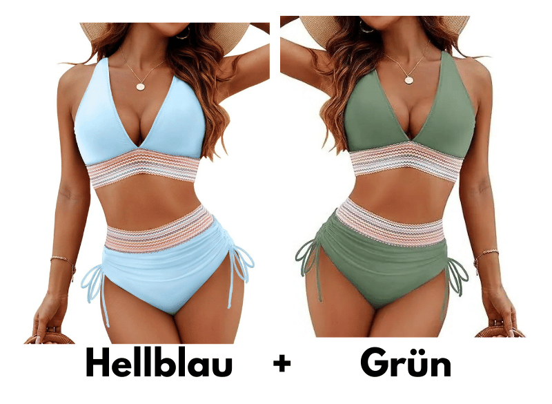 Bikini Hohe Kurve – Eleganz und Komfort | 1 gekauft = 2 erhalten