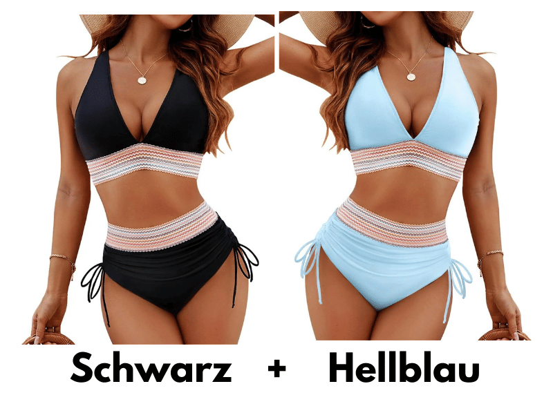 Bikini Hohe Kurve – Eleganz und Komfort | 1 gekauft = 2 erhalten