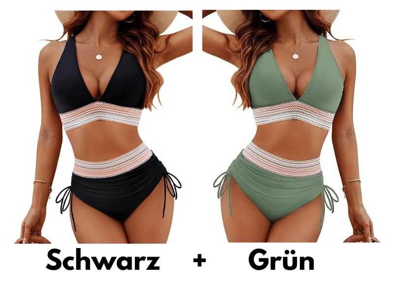 Bikini Hohe Kurve – Eleganz und Komfort | 1 gekauft = 2 erhalten
