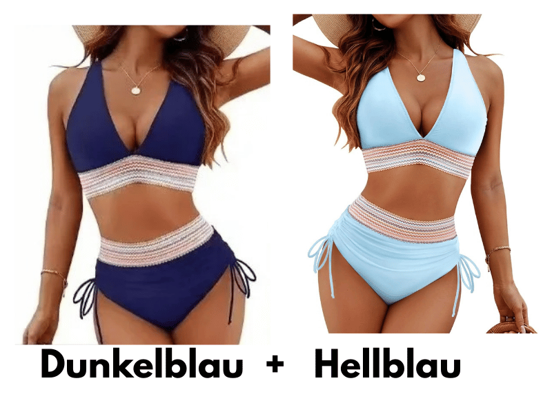Bikini Hohe Kurve – Eleganz und Komfort | 1 gekauft = 2 erhalten