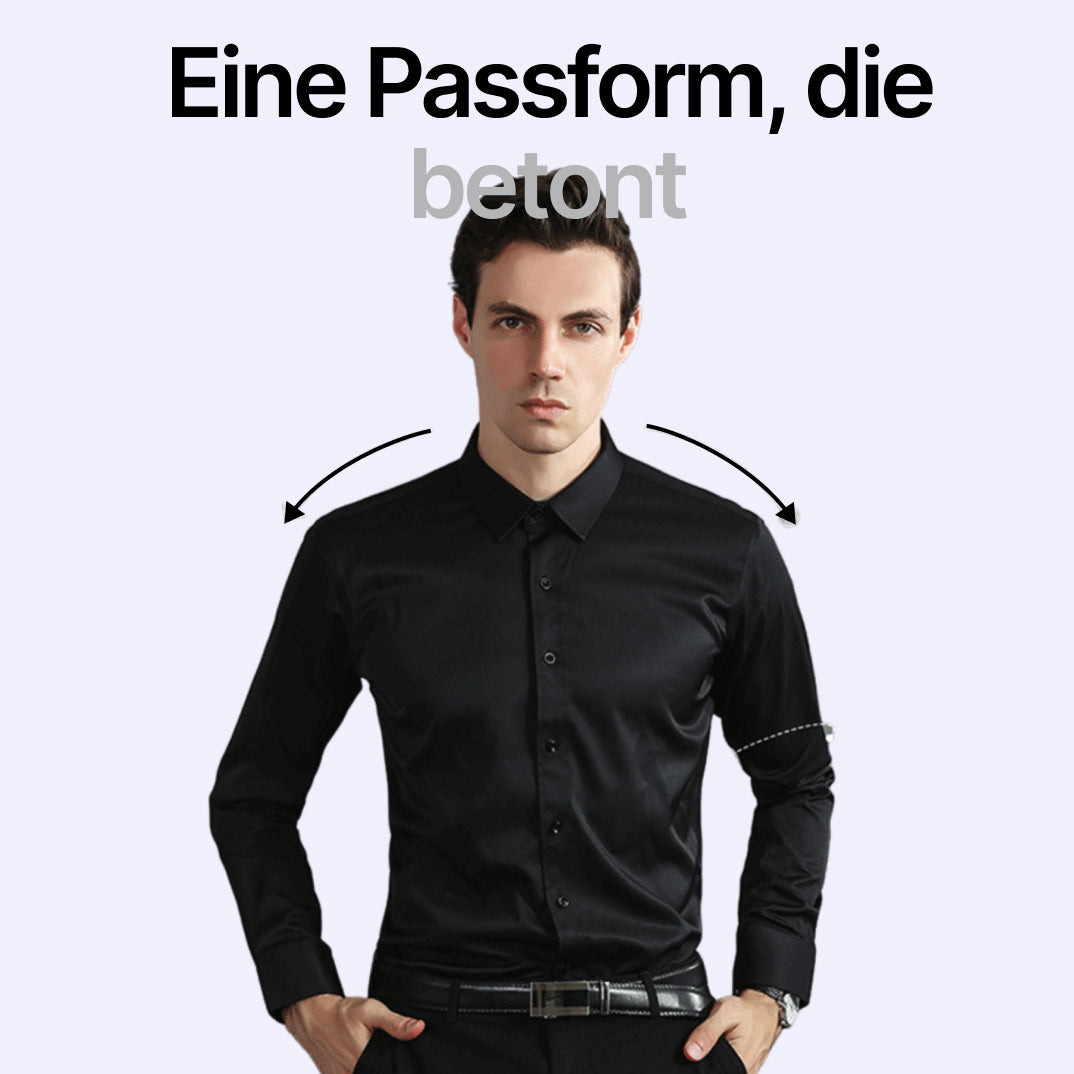 Komfort Tech – Herrenhemd mit flexibler Technologie [KAUFE 1, ERHALTE 1 GRATIS]