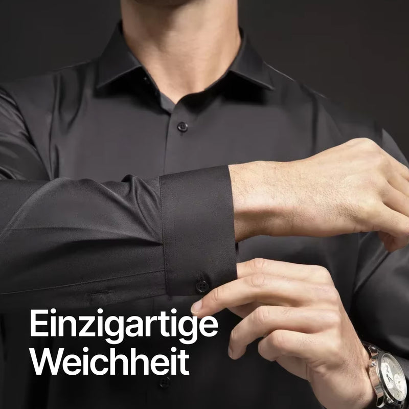Komfort Tech – Herrenhemd mit flexibler Technologie [KAUFE 1, ERHALTE 1 GRATIS]